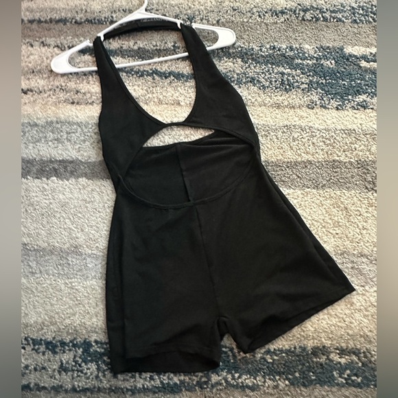 SHEIN Pants - Black Cutout Romper